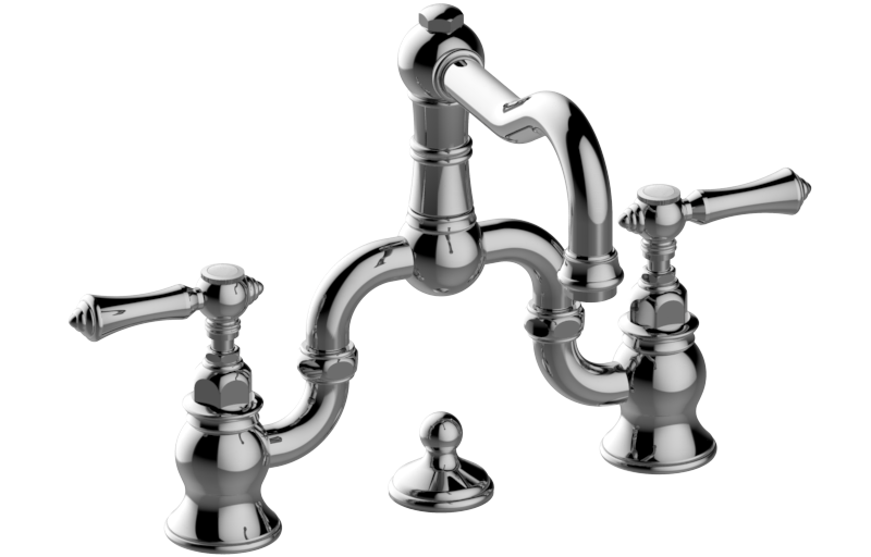 Graff Adley G-3800-Lm15 Widespread Bridge Lavatory Faucet