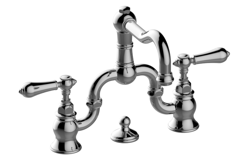 Graff Adley G-3800-Lm34 Widespread Bridge Lavatory Faucet Main image