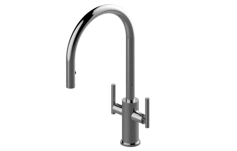 GRAFF Sospiro G-4671-LM49D Pull-Down 2-Handle Faucet