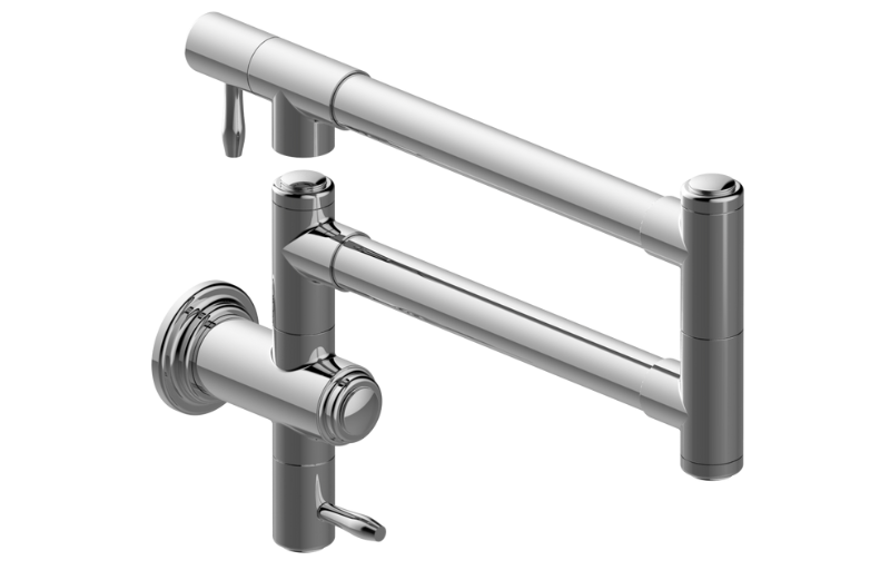 GRAFF Bollero G-4915-LM50P Kitchen Pot Filler Faucet