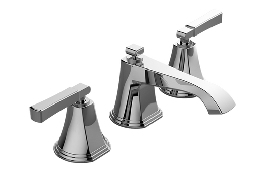 Graff Finezza Uno G-6810-Lm47B Widespread Lavatory Faucet W/Lever Handle