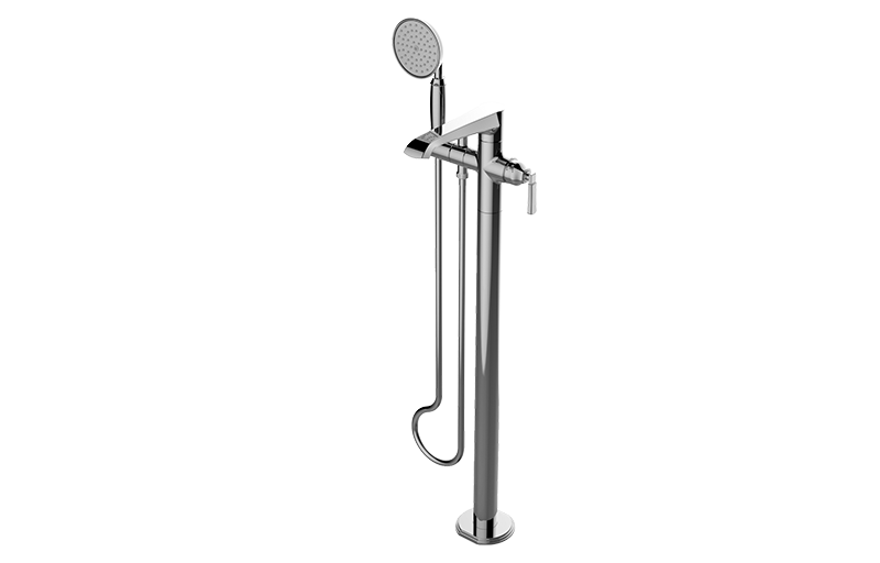 Graff Finezza UNO - G-6854-LM47N-T Floor-Mounted Tub Filler (Trim) Main image