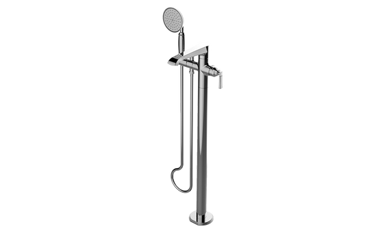 Graff Finezza UNO - G-6854-LM47N-T Floor-Mounted Tub Filler (Trim)