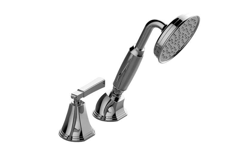 Graff Finezza UNO - G-6855-LM47B-T Deck-Mounted Handshower & Diverter Set w/Lever Handle (Trim)