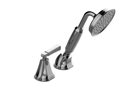 Graff Finezza UNO - G-6855-LM47B-T Deck-Mounted Handshower & Diverter Set w/Lever Handle (Trim)