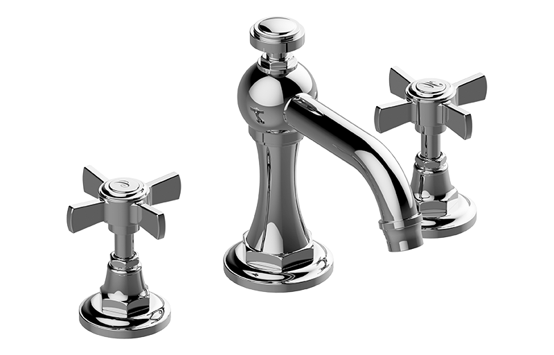 Graff Camden G-6910-C16B Widespread Lavatory Faucet W/Cross Handle Main image