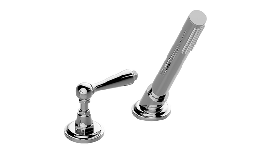 Graff Camden - G-6955-LM48B-T Deck-Mounted Handshower & Diverter Set w/Lever Handle (Trim)