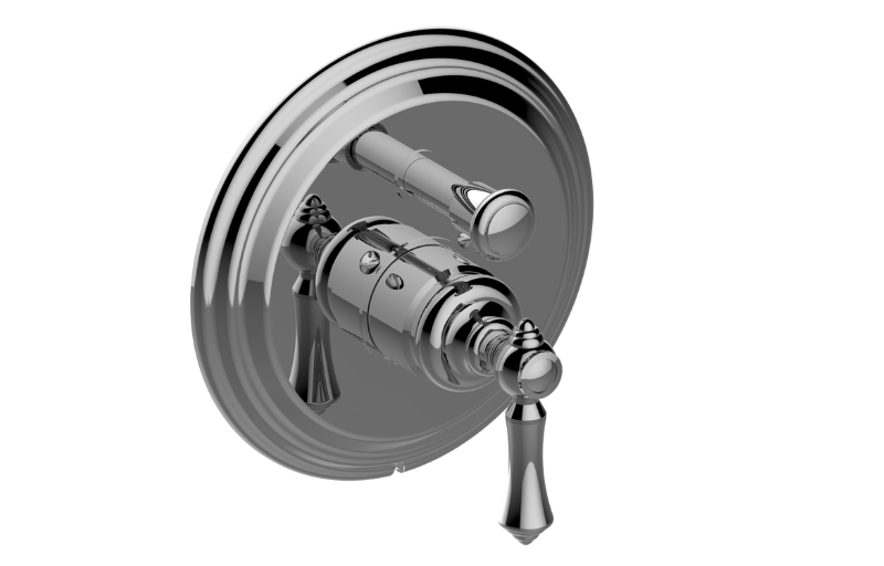 GRAFF Adley G-7065-LM15S-T Pressure Balancing Valve Trim with Handle and Diverter (Trim)
