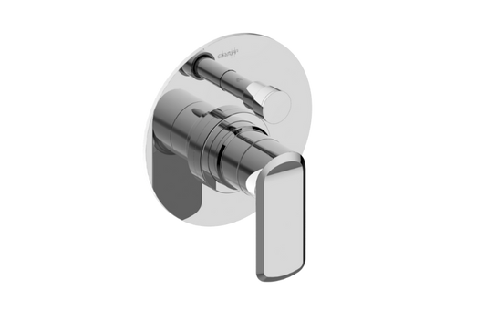 GRAFF Sento G-7080-LM61S-T Pressure Balancing Valve Trim with Handle and Diverter (Trim)