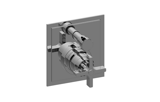 GRAFF Finezza UNO/Finezza DUE G-7085-C15S-T Pressure Balancing Valve Trim with Handle and Diverter (Trim)