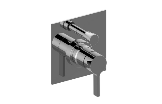 GRAFF Terra G-7090-LM46S-T Pressure Balancing Valve Trim with Handle and Diverter (Trim)