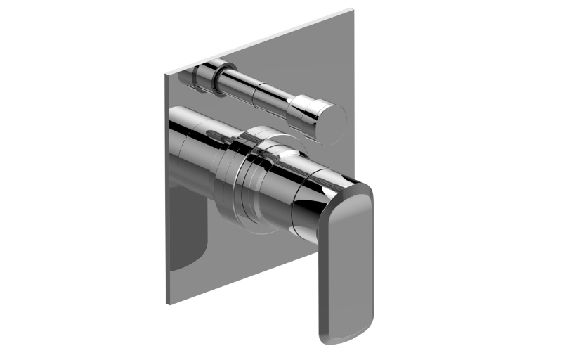 GRAFF Sento G-7090-LM61S-T Pressure Balancing Valve Trim with Handle and Diverter (Trim)