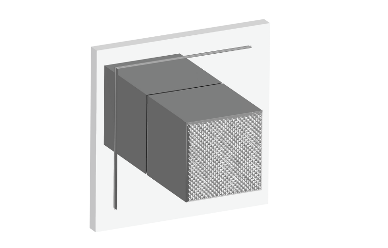 GRAFF M-Series G-8028S-SK1-T Transitional M-Series 2-Way Shared Diverter Valve Trim with Handle