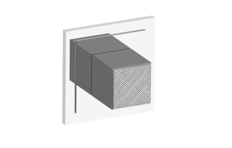 GRAFF M-Series G-8029S-SK1-T Transitional M-Series 3-Way Shared Diverter Valve Trim with Handle