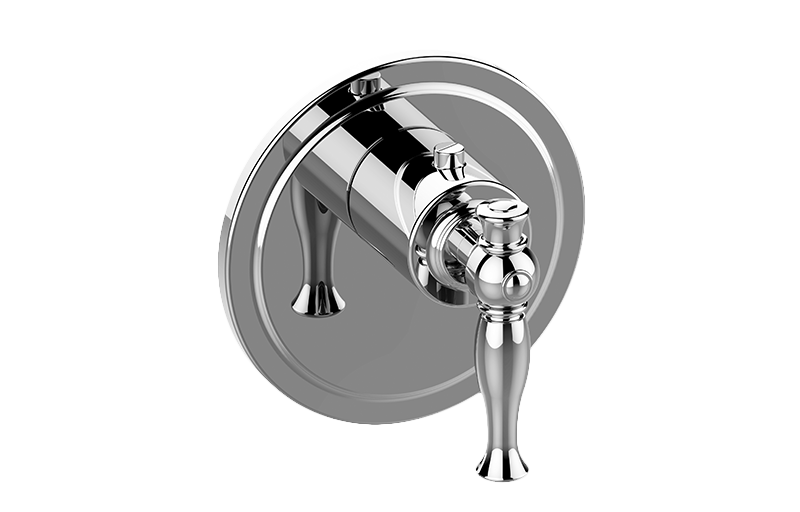 GRAFF Lauren G-8031-LM22E-T Traditional M-Series Thermostatic Valve Trim with Handle