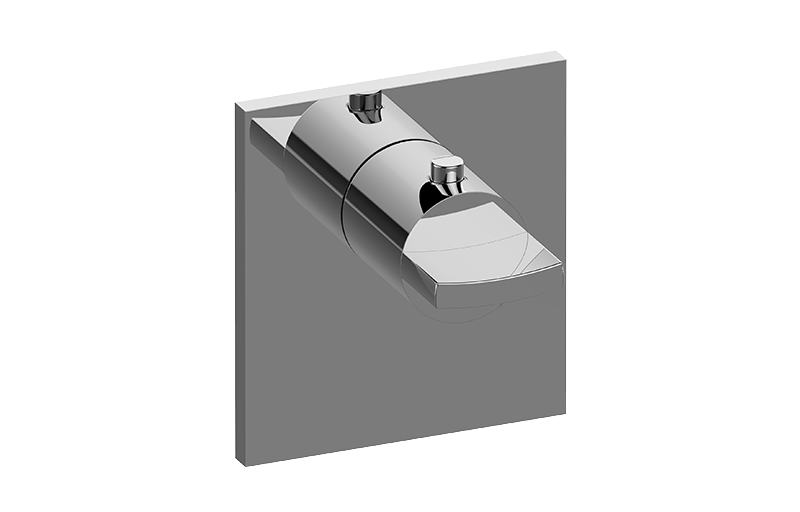 GRAFF Sade/Targa G-8043-C14E-T Square M-Series Thermostatic Valve Trim Plate with Handle