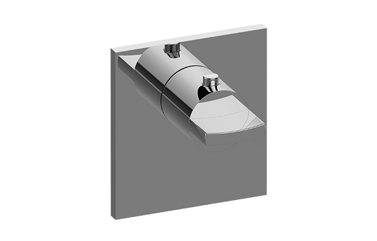 GRAFF Sade/Targa G-8043-C14E-T Square M-Series Thermostatic Valve Trim Plate with Handle