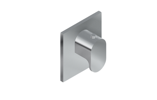 GRAFF Ametis  G-8043-LM44E-T Square M-Series Thermostatic Valve Trim Plate with Handle