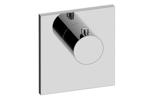 GRAFF M.E. G-8043-RH-T Square M-Series Thermostatic Valve Trim Plate with Handle