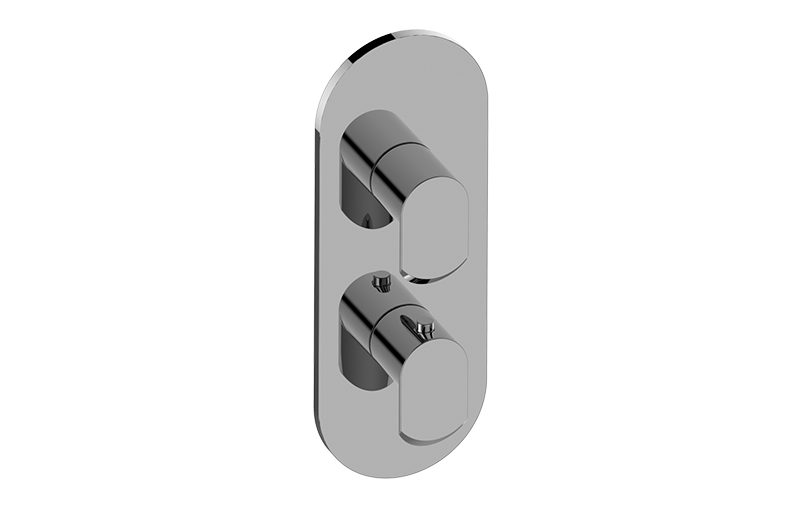 GRAFF Phase G-8047-LM45E0-T Round M-Series Valve Trim with Two Handles