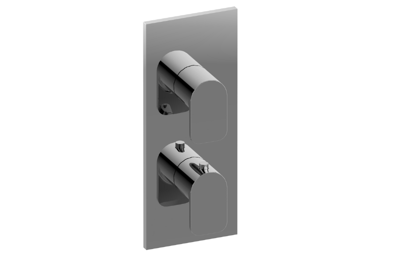 GRAFF Sento G-8048-LM42E0-T Square M-Series Valve Trim with Two Handles