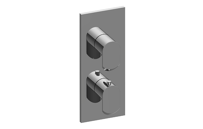 GRAFF Phase G-8048-LM45E0-T Square M-Series Valve Trim with Two Handles