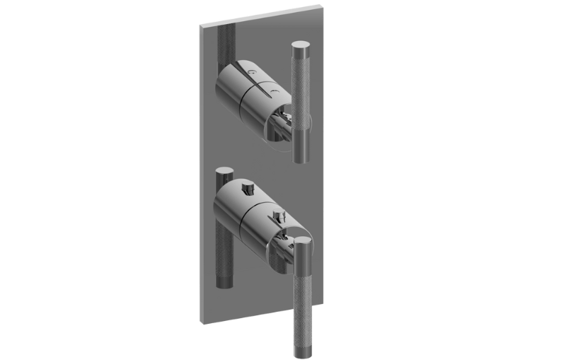 GRAFF Harley G-8048-LM57E0-T Square M-Series Valve Trim with Two Handles