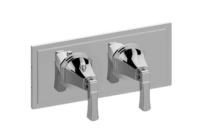 GRAFF Finezza UNO G-8049H-LM47E0-T M-Series Valve Trim with Two Handles (Horizontal Orientation)