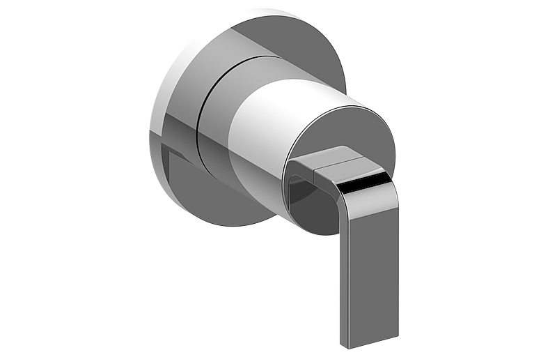 GRAFF Immersion G-8068-LM40E1-T Round M-Series 2-Way Diverter Valve Trim with Handle