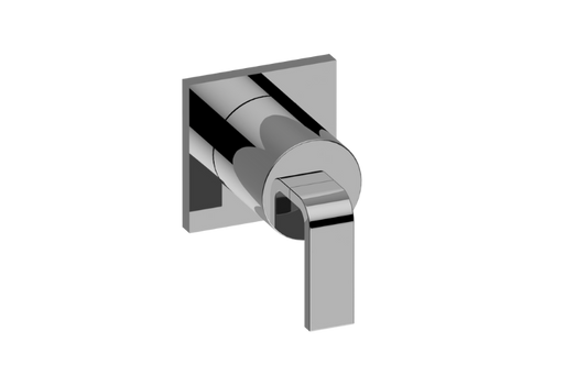 GRAFF Immersion G-8071S-LM40E1-T Square M-Series 2-Way Shared Diverter Valve Trim with Handle