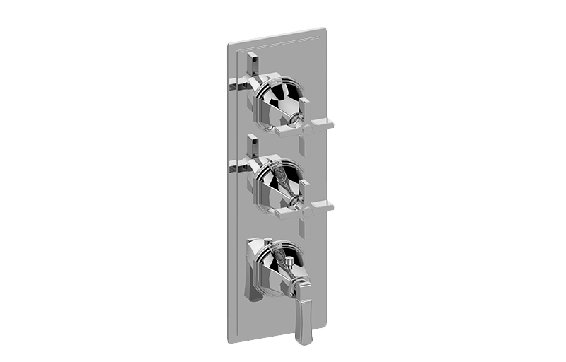 GRAFF Finezza UNO G-8078-1L2C-T M-Series Valve Trim with Three Handles