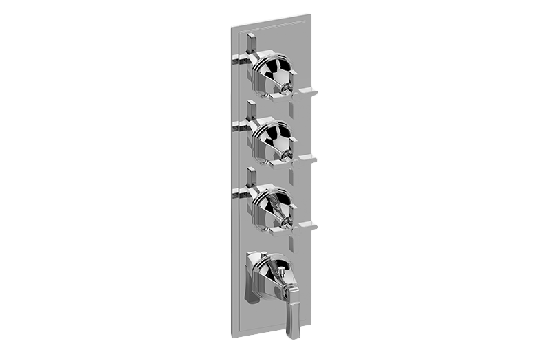 GRAFF Finezza UNO G-8079-1L3C-T M-Series Valve Trim with Four Handles