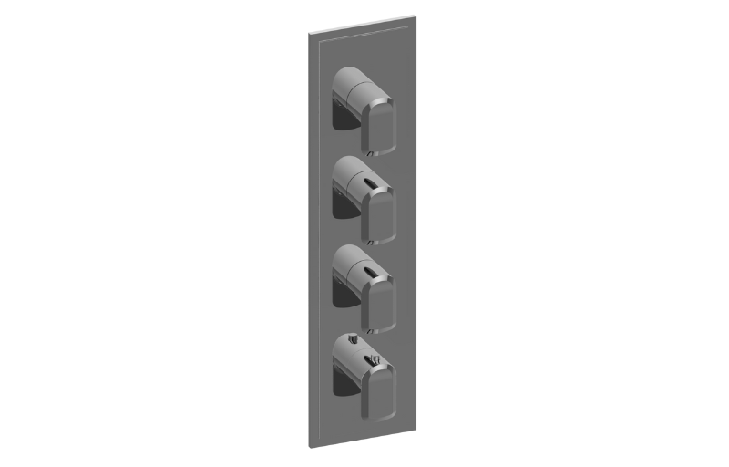 GRAFF M-Series G-8083-LM61E0-T Transitional M-Series Valve Trim with Four Handles