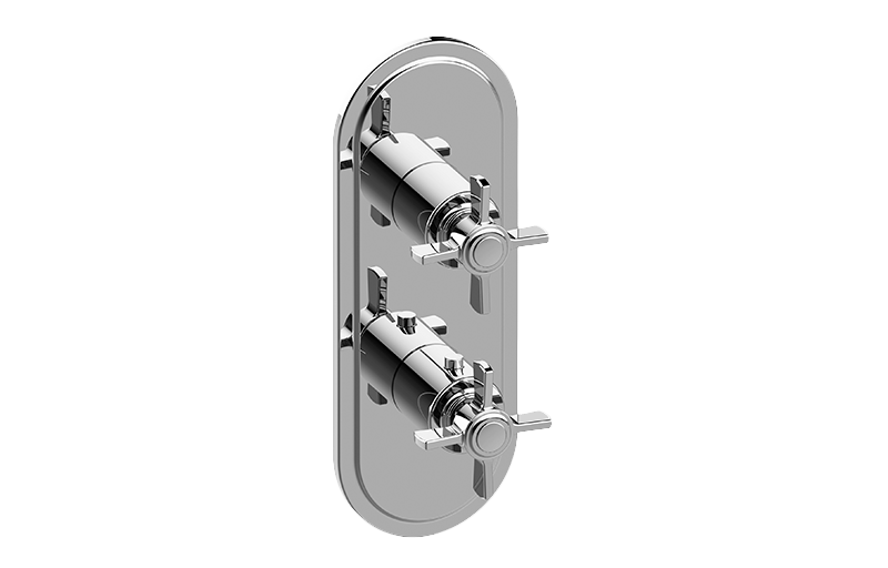 GRAFF Camden G-8086-C16E0-T Traditional M-Series Valve Trim with Two Handles