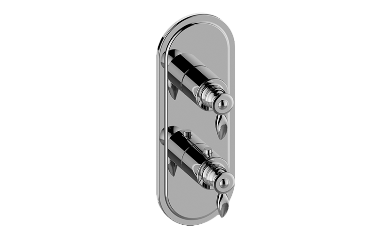 GRAFF Topaz G-8086-LM14E0-T Traditional M-Series Valve Trim with Two Handles