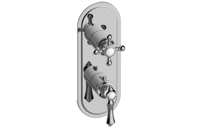 GRAFF Adley G-8086-LM15C2-T Traditional M-Series Valve Trim with Two Handles