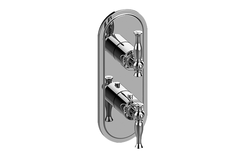 GRAFF Lauren G-8086-LM22E0-T Traditional M-Series Valve Trim with Two Handles
