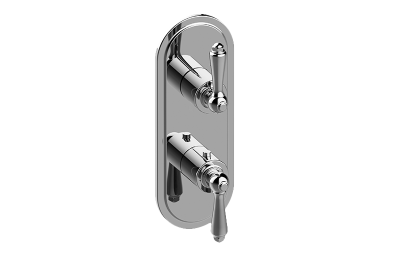 GRAFF Camden G-8086-LM48E0-T Traditional M-Series Valve Trim with Two Handles