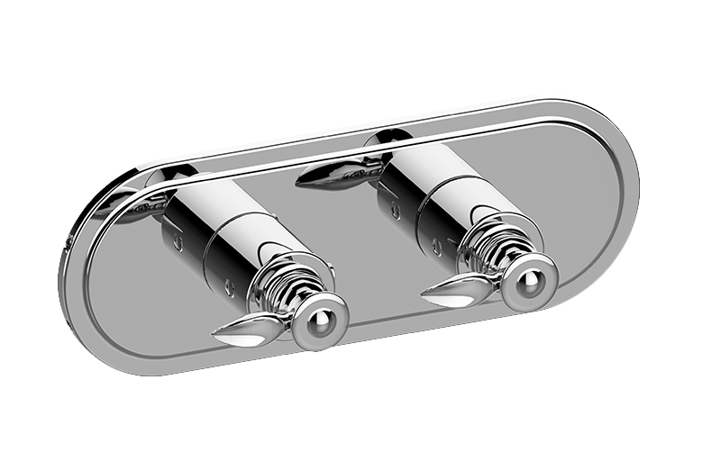 GRAFF Topaz G-8086H-LM14E0-T Traditional M-Series Valve Trim with Two Handles (Horizontal Orientation)