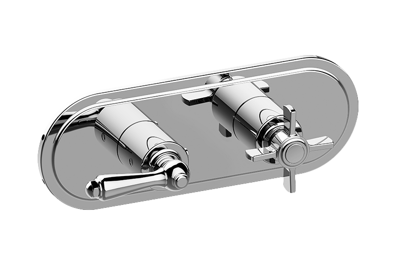 GRAFF Camden G-8086H-LM48C16-T Traditional M-Series Valve Trim with Two Handles (Horizontal Orientation) Main image