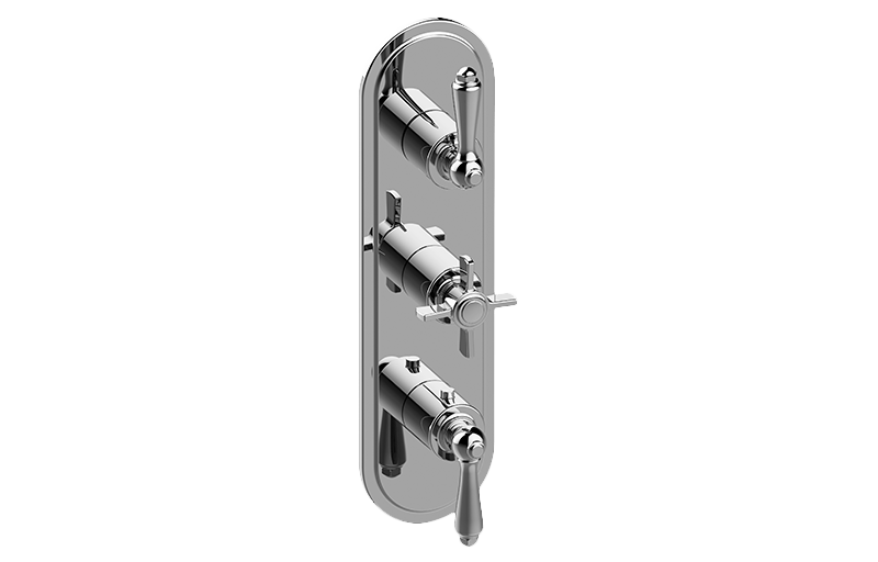 GRAFF Camden G-8087-ALM48C16-T Traditional M-Series Valve Trim with Three Handles Main image