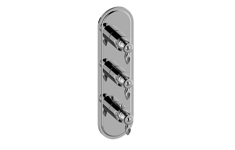 GRAFF Topaz G-8087-LM14E0-T Traditional M-Series Valve Trim with Three Handles