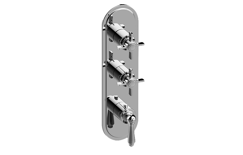 GRAFF Camden G-8087-LM48C16-T Traditional M-Series Valve Trim with Three Handles Main image