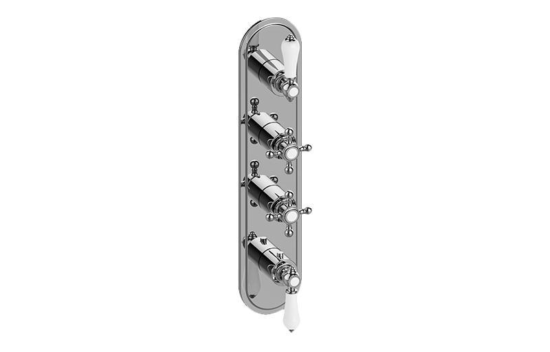 GRAFF Adley G-8088-ALC1C2-T Traditional M-Series Valve Trim with Four Handles Main image