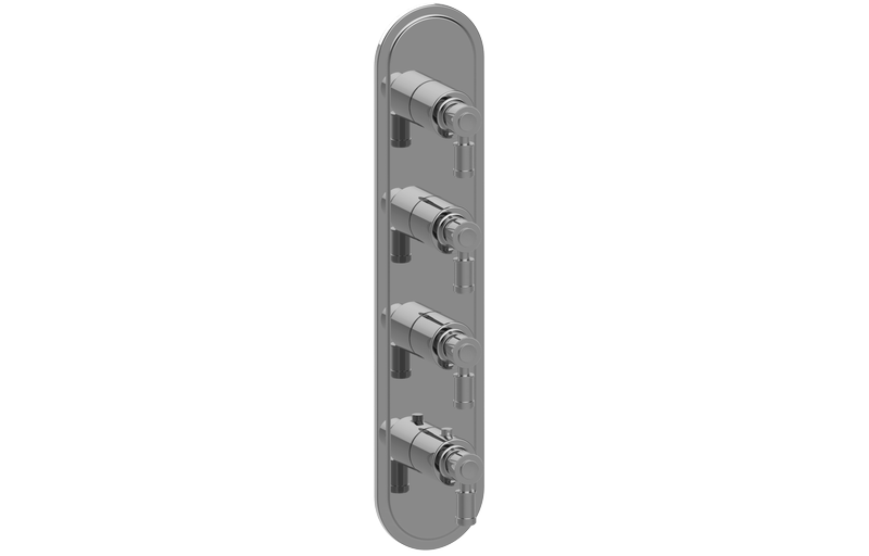 GRAFF Bali G-8088-LM21E0-T Traditional M-Series Valve Trim with Four Handles Main image