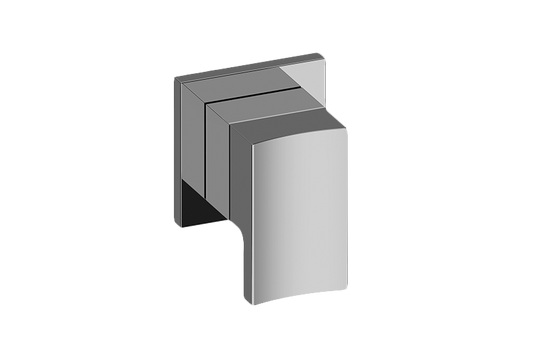GRAFF Sade/Targa G-8098-LM36E1-T Square M-Series Stop/Volume Control Valve Trim with Handle