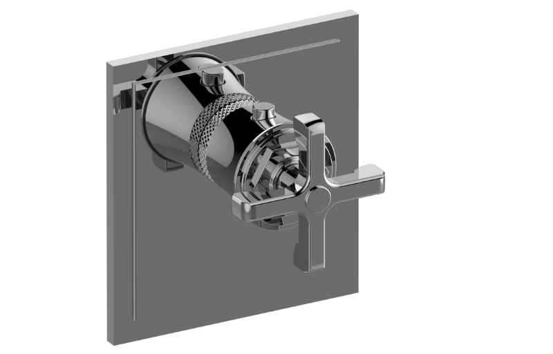 GRAFF Vignola G-8144-C20E-T Finezza DUE, Vignola M-Series Thermostatic Valve Trim with Handle Main image