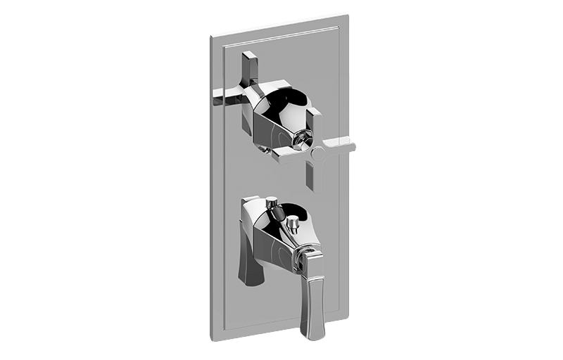 GRAFF Finezza DUE G-8149-1L1C-T Finezza DUE, Vignola M-Series Valve Trim with Two Handles