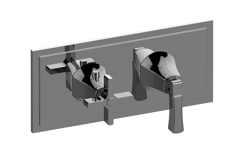 GRAFF Finezza DUE G-8149H-1C1L-T Finezza DUE, Vignola M-Series Valve Trim with Two Handles (Horizontal Orientation)