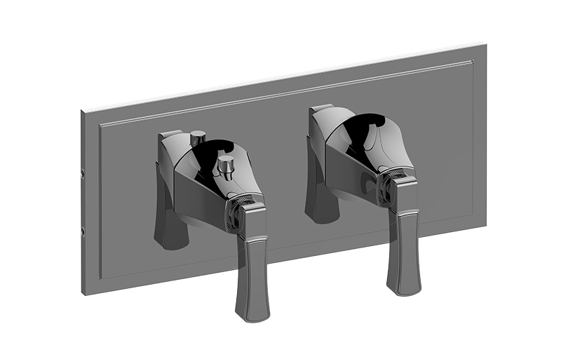 GRAFF Finezza DUE G-8149H-LM47E0-T Finezza DUE, Vignola M-Series Valve Trim with Two Handles (Horizontal Orientation)